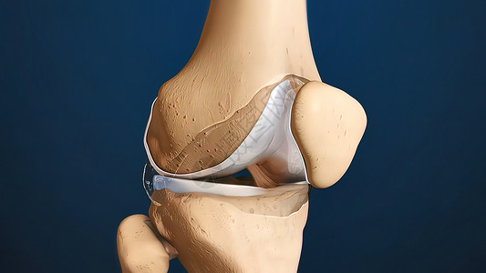 穿过一个典型的交界处 展示骨骼之间的相互交叉滑膜生物学侵蚀身体痛苦保健膝盖器官胶囊刺激背景图片