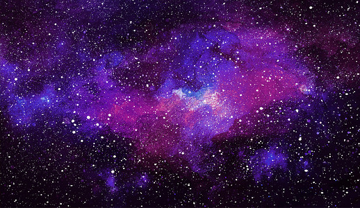 矢量宇宙插画 美丽多彩的空间背景 水彩宇宙太空插图魔法星光星空星星天文学勘探艺术星云背景图片