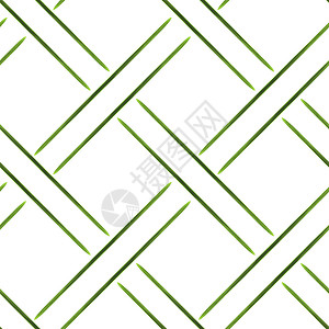白色无缝模式的水彩绿色电池表面标题细胞正方形花纹白色纺织品背景图片