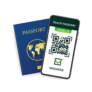 身份证护照健康护照 为任何目的设计得优良 矢量说明 