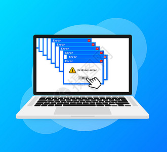 系统错误矢量图标失败 pc 接口 错误信息 计算机窗口提醒弹出蓝屏屏幕酒吧安全操作展示网站互联网下载按钮背景图片