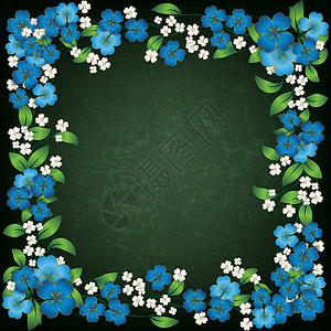 绿色背景的抽象花卉装饰漩涡状艺术墙纸风格作品漩涡框架古董装饰品曲线绘画高清图片素材
