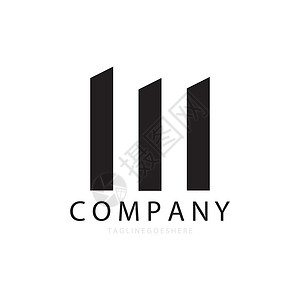 字母 M 图标图标徽标矢量商业艺术公司创造力字体标识黑色品牌网络插图背景图片