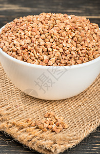 碗中点热宏观种子麻布营养食物陶瓷碎粒谷物粮食桌子背景图片