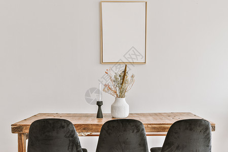 家里舒适的餐室长椅房子家具软垫散热器装饰建筑学财产住宅椅子背景图片