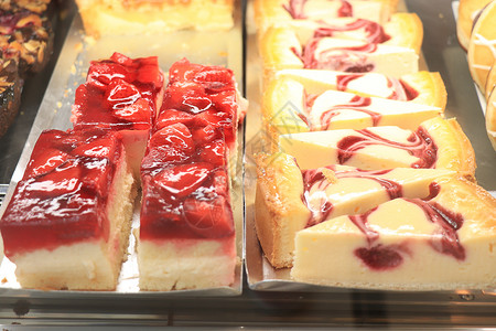 各种甜食品甜点市场展示糖果蛋糕坚果黄色水果食物糕点背景图片