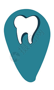 在背景背景上特写牙齿卡通字符插图微笑口服药品卫生艺术嘴唇假牙女士牙医背景图片