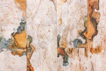 大理石抛光具有抽象彩色模式的旧大理石板壁纹理 瓷砖花岗岩背景乡村古董制品奢华陶瓷材料岩石抛光建筑学地砖背景
