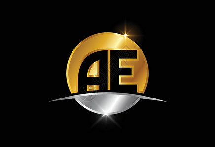 初始会标字母 AE 标志设计向量 公司业务的图形字母符号字体极简主义者网络推广品牌艺术商业插图身份背景图片