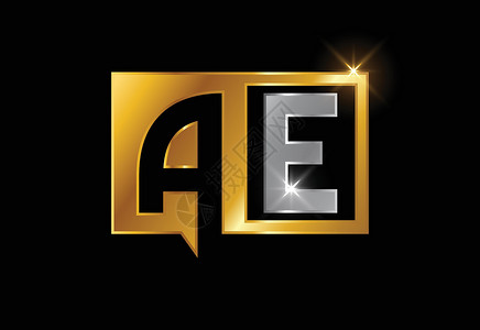 初始会标字母 AE 标志设计向量 公司业务的图形字母符号网络主义者首都营销奢华字体推广极简品牌身份背景图片