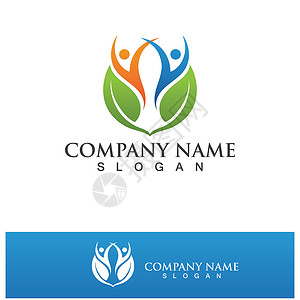 公司健身房健康生命Logo模板矢量瑜伽徽章身体商业生物品牌饮食祷告身份活力设计图片