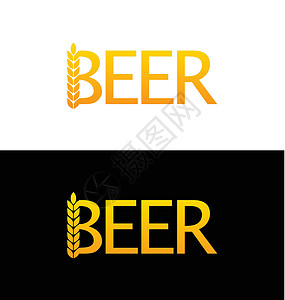 金色啤酒logo高清图片