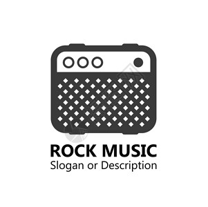 音乐市场Logo背景图片