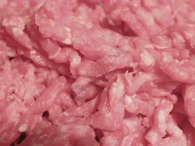 原薄肉的背景纹理碎肉啤酒粉色猪肉背景图片