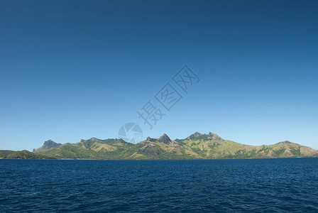 斐济群岛的地形图背景图片