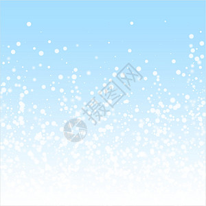 冬天魔法圣诞降雪背景 精细的飞雪薄片和恒星 节日冬季银雪花覆盖模板 矢量插图魔法星星暴风雪光束墙纸新年雪片宝石珠宝打印设计图片