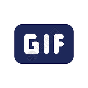 GIF 黑色字形 ui 图标背景图片