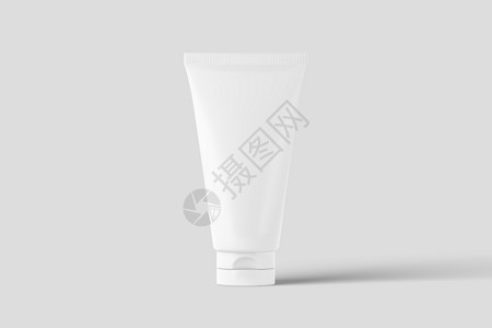化妆品产品图化妆品包装瓶罐 Jar 3D 白色白板混凝土品牌药品乳液塑料保健皮肤3d产品管子推广背景
