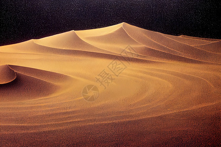 沙沙过渡 黑色背景的沙子动画背景图片