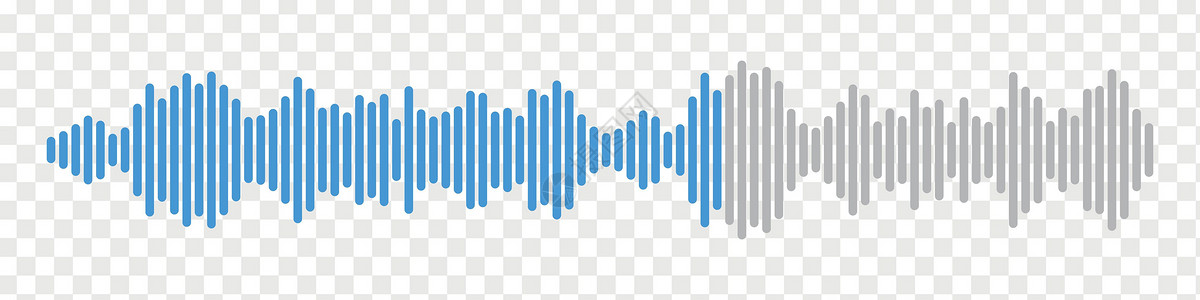 声波或语音消息图标 音乐波形 曲目广播播放 音频均衡器线 矢量图记录电话黑色图表商业嗓音收音机播客频率歌曲背景图片