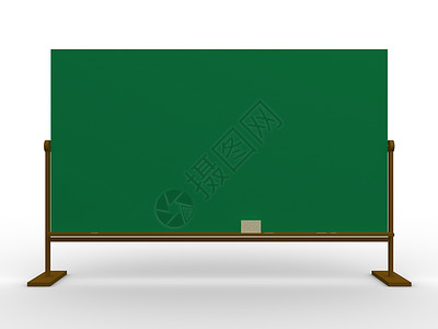 黑板木板空白学习计算机插图背景图片