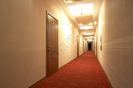 红地毯地面大厅底板隧道旅行门厅建筑人行道修剪装修背景图片