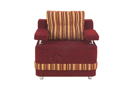 装甲主席软垫黄色柔软度座位红色椅子优雅扶手椅装饰风格背景图片