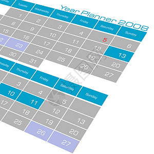 日历20202月年规划员 日历年规划员插图统计规划师金融杂志季节日记销售量数据几个月背景