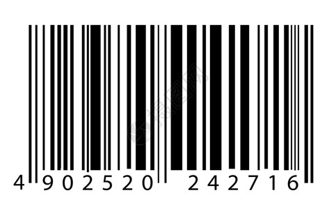 线条数字条码标签店铺小贩消费者药品线条现金插图制造商销售量鉴别背景