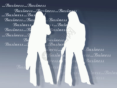 商业妇女及其认可情况女性裙子蓝色季节白色艺术线索套装电脑字母背景图片