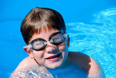 男孩儿童游泳池女性高清图片素材