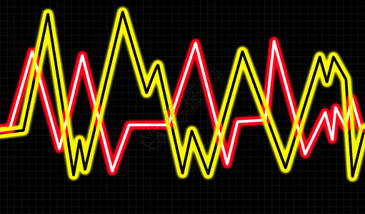 带波形网格网格状监视器图形化海浪黑色频率心电图正方形心脏心电背景图片
