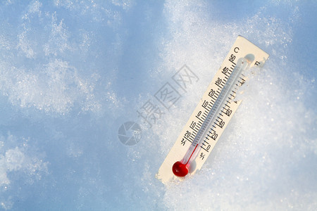 温度下降温度计玻璃天气测量仪器背景