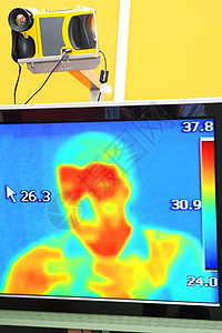 热像仪技术探测活力射线辐射摄影控制发射光谱成像高清图片
