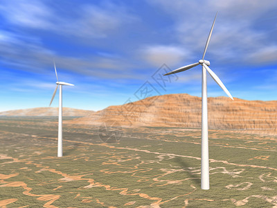 风力涡轮机环境线圈生态力量生产气氛翅膀天空涡轮发电机背景图片