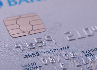 贴近芯片和笔信用卡塑料债务信用紧缩签证借方交易金融信贷贸易银行高清图片素材