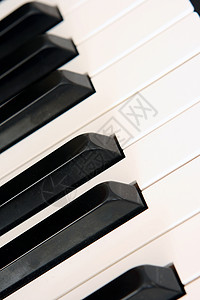 钢琴键算术艺术白色笔记键盘学习黑色音乐背景图片