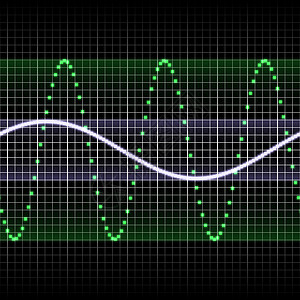 线条数字声音波波浪插图脉动脉冲扬声器数字化无缝地墙纸示波器震动背景