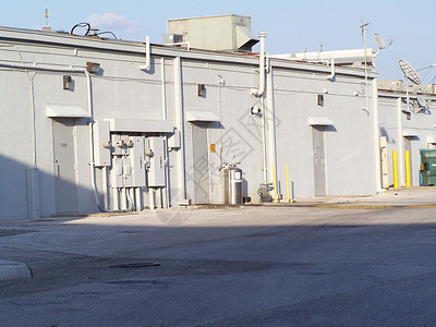 工业小巷背景图片