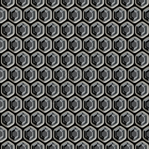 蜜蜂窝 Grill平铺金属蜂窝科学合金无缝地插图格栅技术六边形背景