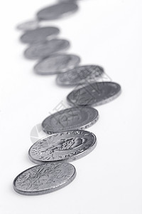 钱林 硬币背景图片