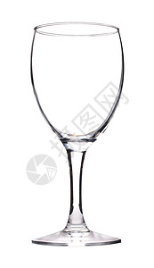 透明空的葡萄酒杯背景图片
