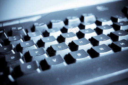 黑黑计算机键盘木板按钮纽扣空格键电脑钥匙背景图片