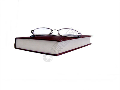 书籍和眼镜乐趣学校想像力真相光学闲暇阅读文学作者页数背景图片