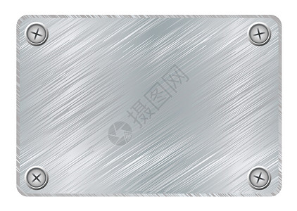 金属板反射抛光灰色盘子金属空白工业墙纸合金控制板背景图片