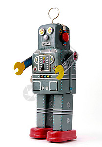 机器人逗乐机器收集少年娱乐音乐科幻自动化金属童年背景图片