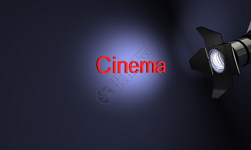 电影院电影艺术家聚光光束聚光灯头灯音乐海报光锥工作室背景图片