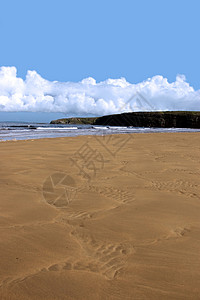 模式型海滩背景图片