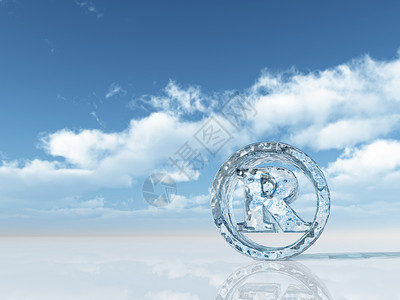 R商标注册商标安全版权插图控制冻结专利执照天空圆形数据背景