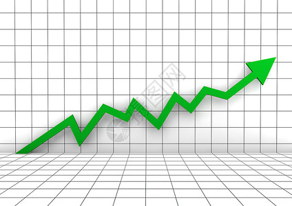 绿色向下箭头绿色高3d图壁箭头网络互联网阴影图表金融指针商业财富白色数据背景